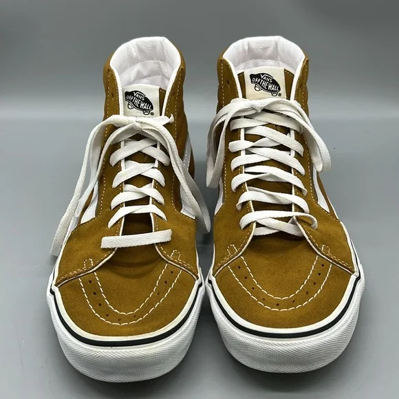 Vans Sk8-Hi Golden Brown/True White men’s sz 11 - Picture 3 of 6